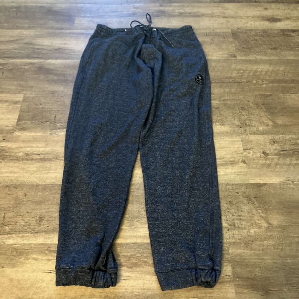 Vissla Men Sweatpants Blue Drawstring‎ Soft Performance Fleece Jogger  Sz XL
